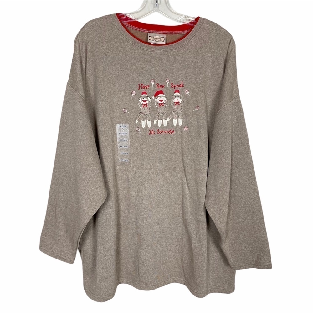 Grandma Christmas Sweater 2X - Picture 3 of 10